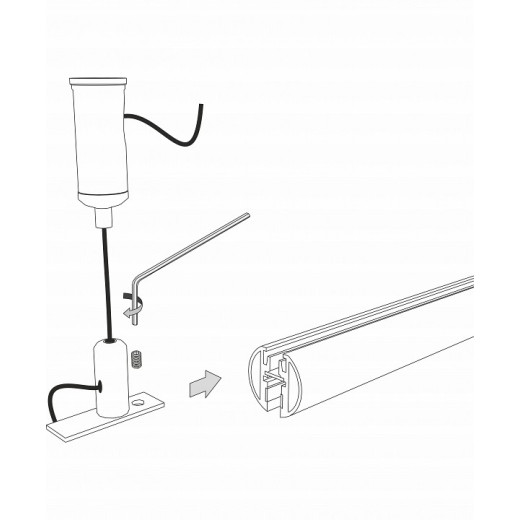 Подвес для трека Elektrostandard Mini Magnetic a067255
