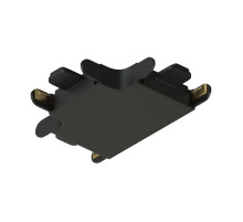 Соединитель T-образный для треков накладных Denkirs AIR BASE TR5233-BK