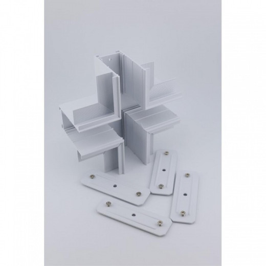 Соединитель X-образный для треков Aployt Magnetic track 220 APL.0285.10.04