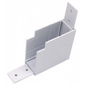 Соединитель угловой L-образный для треков накладных Lightstar Teta 505136-ALU