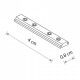 Крепление для трека Nowodvorski Nano Connector 11726