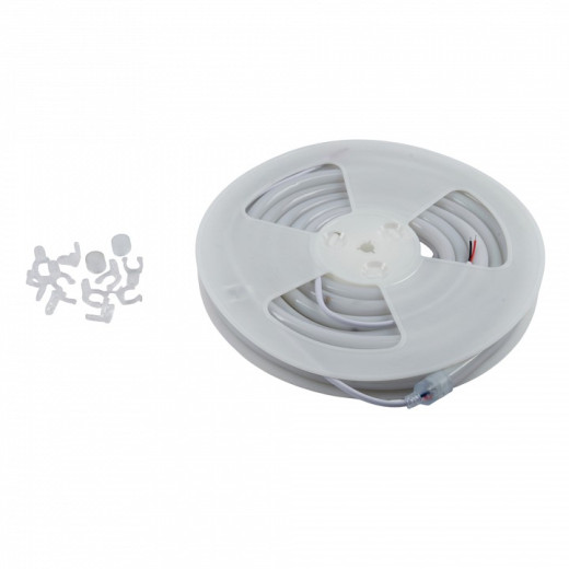 Комплект с лентой светодиодной Uniel ULS-N40-2835-120LED/m-16mm-IP68-DC24V-10W/m-5M-4000K NEON SET01 UL-00012844
