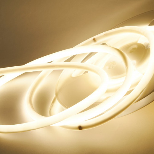 Комплект с лентой светодиодной Uniel ULS-N40-2835-120LED/m-16mm-IP68-DC24V-10W/m-5M-4000K NEON SET01 UL-00012844