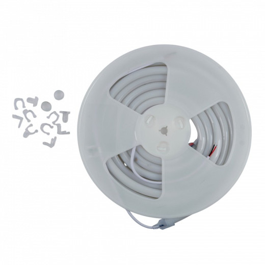 Комплект с лентой светодиодной Uniel ULS-N40-2835-120LED/m-16mm-IP68-DC24V-10W/m-5M-4000K NEON SET01 UL-00012844