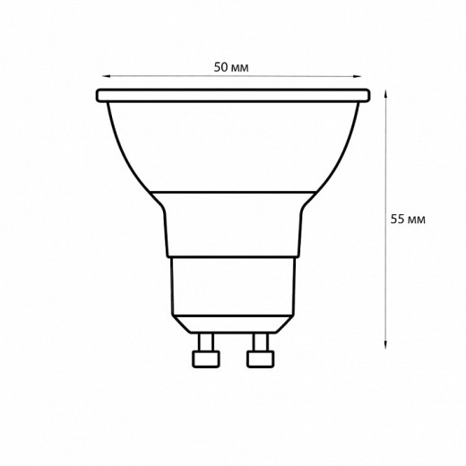 Лампа светодиодная Volpe OPTIMA DIM GU10 7Вт 4000K UL-00009234