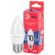 Лампа светодиодная Эра  E27 10Вт 6500K LED B35-10W-865-E27 R