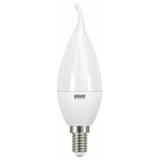 Лампа светодиодная Gauss Led Elementary Candle Tailed E14 6Вт 3000K 34116