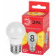 Лампа светодиодная Эра  E27 8Вт 2700K LED P45-8W-827-E27 R