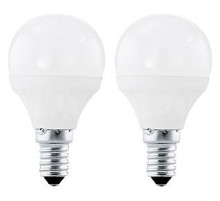 Набор ламп светодиодных Eglo LM_LED_E14 E14 6Вт 3000K 10775