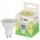 Лампа светодиодная Эра Green Line GU10 10Вт 3000K LED MR16-10W-830-GU10 GL