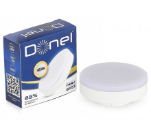 Лампа светодиодная Donel DN03 GX53 9Вт 4000K DN03007N9GX53Dim