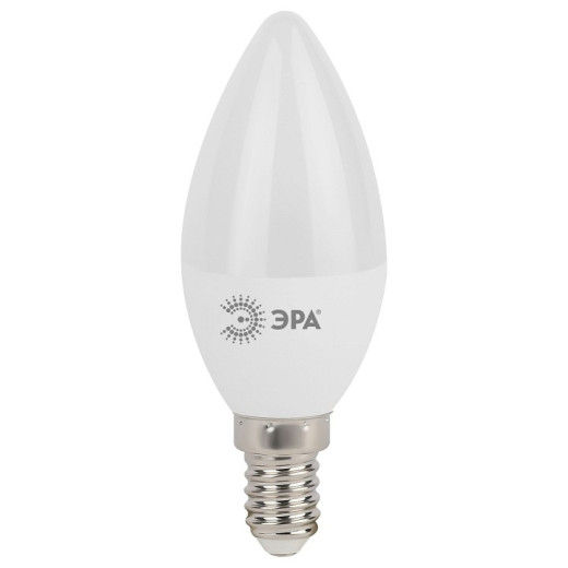 Лампа светодиодная Эра Стандарт E14 9Вт 6000K LED B35-9W-860-E14