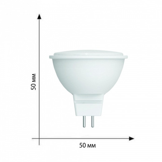 Лампа светодиодная Uniel LED-MR16 GU5.3 5Вт 3000K UL-00008838