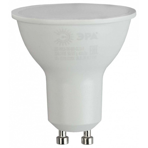 Лампа светодиодная Эра  GU10 9Вт 2700K LED MR16-9W-827-GU10 R