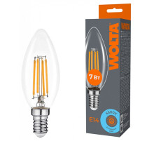 Лампа светодиодная Wolta  E14 7Вт 6500K WF-C35-7W6KE14
