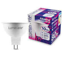 Лампа светодиодная Luminarte  GU5.3 10Вт 4000K LSTD-MR16-10W4KGU5.3