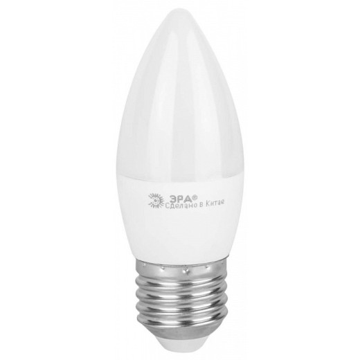 Лампа светодиодная Эра  E27 10Вт 6500K LED B35-10W-865-E27 R