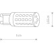 Лампа светодиодная Nowodvorski Bulb G9 4Вт 3000K 7503