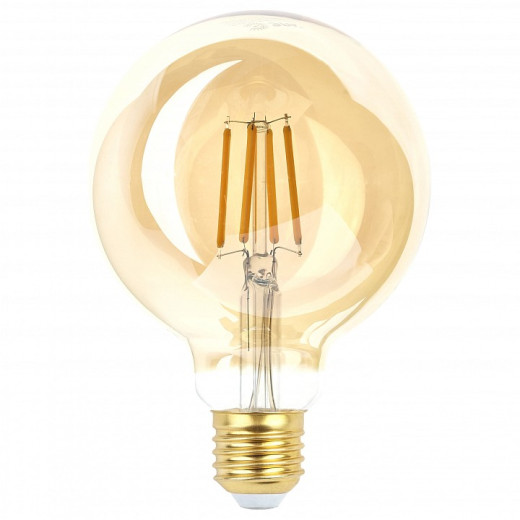 Лампа светодиодная Эра F-LED E27 7Вт 2400K F-LED G95-7W-824-E27 gold