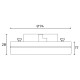 Лампа светодиодная Hesby Lighting Solar GX53 11Вт 4000K HSBL_0259