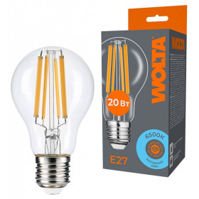 Лампа светодиодная Wolta  E27 20Вт 6500K WF-A60-20W6KE27