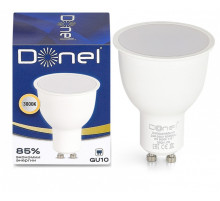 Лампа светодиодная Donel DN03 GU10 9Вт 3000K DN03004W9GU10