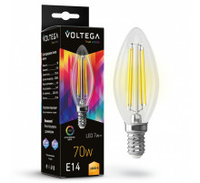 Лампа светодиодная Voltega Cangle E14 7W High CRI E14 6Вт 3000K 7216