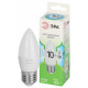 Лампа светодиодная Эра Green Line E27 10Вт 4000K LED B35-10W-840-E27 GL