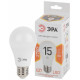 Лампа светодиодная Эра Стандарт E27 15Вт 2700K LED A60-15W-827-E27