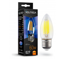 Лампа светодиодная Voltega Candle E27 6W E27 6Вт 2800K 7046