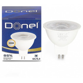 Лампа светодиодная Donel DN03 GU5.3 7Вт 3000K DN03005W7GU5,3