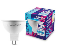 Лампа светодиодная Luminarte  GU5.3 10Вт 6500K LSTD-MR16-10W6KGU5.3