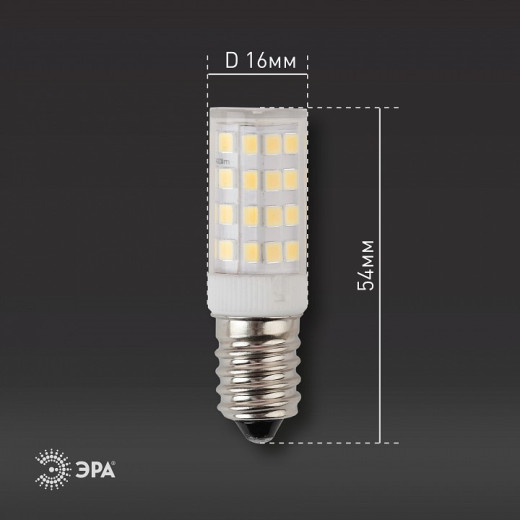 Лампа светодиодная Эра Стандарт E14 5Вт 4000K LED T25-5W-CORN-840-E14