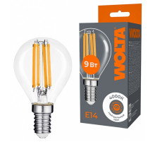 Лампа светодиодная Wolta  E14 9Вт 4000K WF-G45-9W4KE14