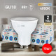 Лампа светодиодная Эра Стандарт GU10 8Вт 4000K LED MR16-8W-840-GU10