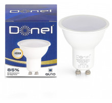 Лампа светодиодная Donel DN03 GU10 7Вт 4000K DN03002N7GU10Dim