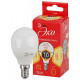 Лампа светодиодная Эра  E14 10Вт 2700K ECO LED P45-10W-827-E14 R