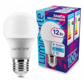 Лампа светодиодная Luminarte  E27 12Вт 6500K LSTD-A60-12W6KE27