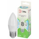 Лампа светодиодная Эра Green Line E27 8Вт 4000K LED B35-8W-840-E27 GL