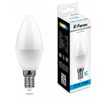 Лампа светодиодная Feron  E14 11Вт 6400K 25943