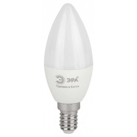 Лампа светодиодная Эра  E14 8Вт 2700K LED B35-8W-827-E14 R