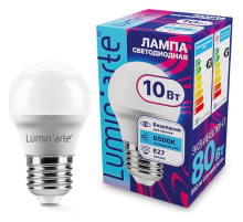 Лампа светодиодная Luminarte  E27 10Вт 6500K LSTD-G45-10W6KE27