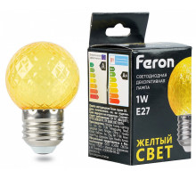 Лампа светодиодная Feron  E27 1Вт K 52161