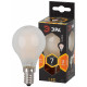 Лампа светодиодная Эра  E14 7Вт 2700K F-LED P45-7W-827-E14 frost