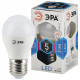 Лампа светодиодная Эра Стандарт E27 5Вт 4000K LED P45-5W-840-E27