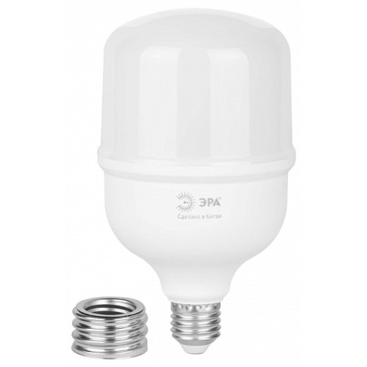 Лампа светодиодная Эра  E27, E40 40Вт 4000K LED POWER T100-40W-4000-E27/E40 R
