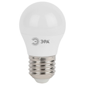 Лампа светодиодная Эра Стандарт E27 7Вт 2700K LED P45-7W-827-E27