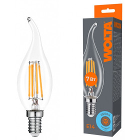 Лампа светодиодная Wolta  E14 7Вт 6500K WF-CT35-7W6KE14