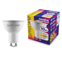 Лампа светодиодная Luminarte  GU10 10Вт 3000K LSTD-PAR16-10W3KGU10