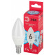 Лампа светодиодная Эра  E14 6Вт 4000K LED B35-6W-840-E14 R